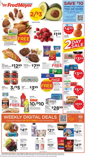 Fred Meyer catalogue in Lexington Park MD | Exclusive deals for our customers | 2025-10-08T00:00:00.000Z - 2025-10-14T00:00:00.000Z