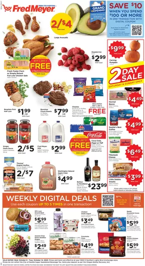 Fred Meyer catalogue in Richmond TX | New offers to discover | 2025-10-08T00:00:00.000Z - 2025-10-14T00:00:00.000Z