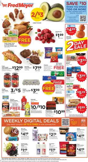 Fred Meyer catalogue in Lexington Park MD | Exclusive deals and bargains | 2025-10-08T00:00:00.000Z - 2025-10-14T00:00:00.000Z