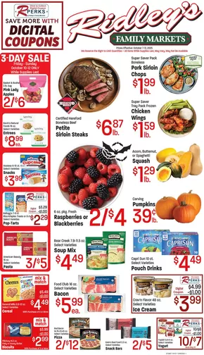 Ridley's Family Markets catalogue in Harlem NY | Great discounts on selected products | 2025-10-07T00:00:00.000Z - 2025-10-13T00:00:00.000Z