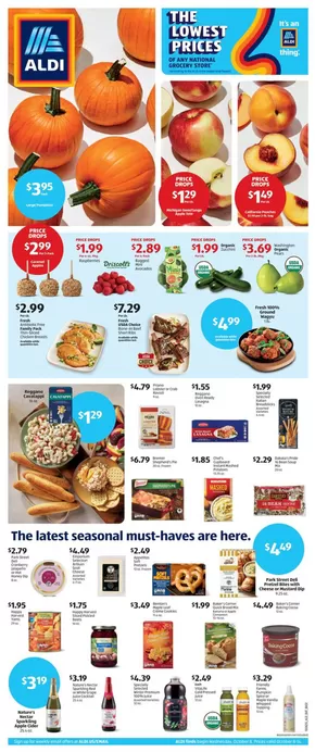 Aldi catalogue in Bernie MO | Weekly Ad | 2025-10-08T00:00:00.000Z - 2025-10-14T00:00:00.000Z