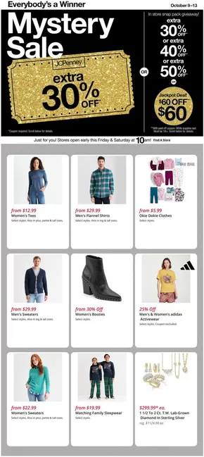 JC Penney catalogue | Store Ads | 2025-10-09T00:00:00.000Z - 2025-10-13T00:00:00.000Z