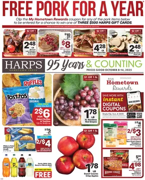 Harp's Market catalogue in Malden MO | Great offer for all customers | 2025-10-08T00:00:00.000Z - 2025-10-14T00:00:00.000Z