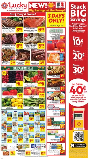 Lucky Supermarkets catalogue in Santa Rosa CA | Weekly | 2025-10-08T00:00:00.000Z - 2025-10-14T00:00:00.000Z