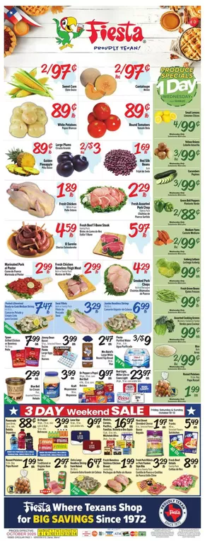Fiesta Mart catalogue in Keystone Heights FL | Great offer for bargain hunters | 2025-10-08T00:00:00.000Z - 2025-10-14T00:00:00.000Z