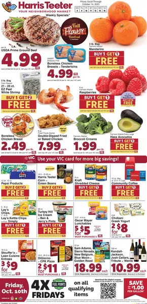 Harris Teeter catalogue in Boone NC | Our best bargains | 2025-10-08T00:00:00.000Z - 2025-10-14T00:00:00.000Z