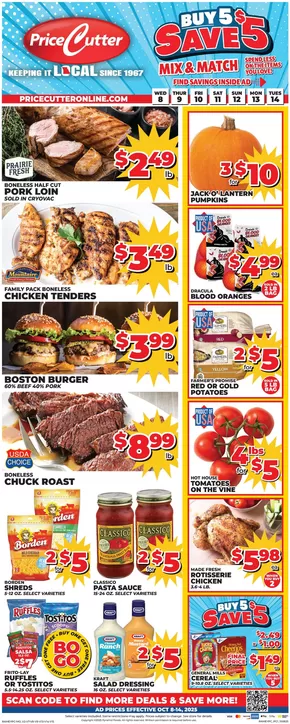 Price Cutter catalogue in Ozark MO | Exclusive bargains | 2025-10-08T00:00:00.000Z - 2025-10-14T00:00:00.000Z