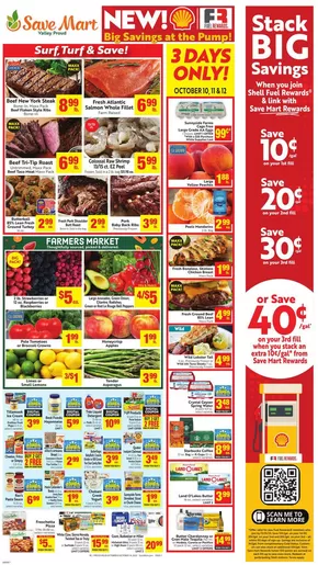 Save Mart catalogue in Stockton CA | Attractive special offers for everyone | 2025-10-08T00:00:00.000Z - 2025-10-14T00:00:00.000Z