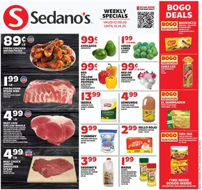 Sedano's catalogue in Keystone Heights FL | Sedano's weekly ad | 2025-10-08T00:00:00.000Z - 2025-10-14T00:00:00.000Z
