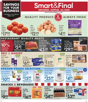 Smart & Final catalogue in Keystone Heights FL | Business & Club Saving (10/08/2025 - 10/21/2025) | 2025-10-07T00:00:00.000Z - 2025-10-21T00:00:00.000Z