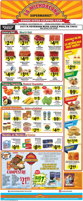 La Michoacana catalogue | Exclusive deals and bargains | 2025-10-08T00:00:00.000Z - 2025-10-22T00:00:00.000Z