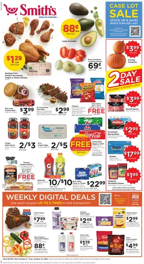 Smith's catalogue in Santa Fe NM | Top deals and discounts | 2025-10-08T00:00:00.000Z - 2025-10-14T00:00:00.000Z