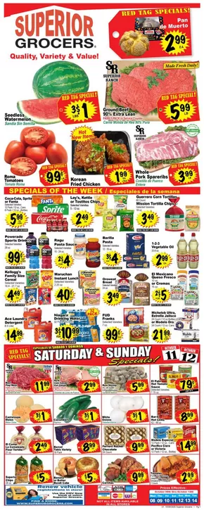 Superior Grocers catalogue in Southaven MS | Weekly Specials | 2025-10-08T00:00:00.000Z - 2025-10-14T00:00:00.000Z