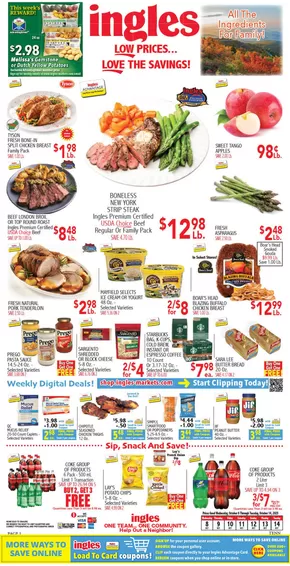 Ingles Markets catalogue in Southaven MS | Our best bargains | 2025-10-08T00:00:00.000Z - 2025-10-22T00:00:00.000Z
