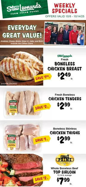 Stew Leonard's catalogue in Southaven MS | Exclusive deals for our customers | 2025-10-08T00:00:00.000Z - 2025-10-22T00:00:00.000Z