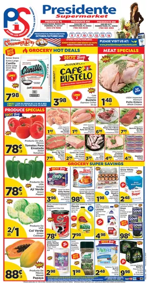 Presidente catalogue | Discounts and promotions | 2025-10-09T00:00:00.000Z - 2025-10-23T00:00:00.000Z