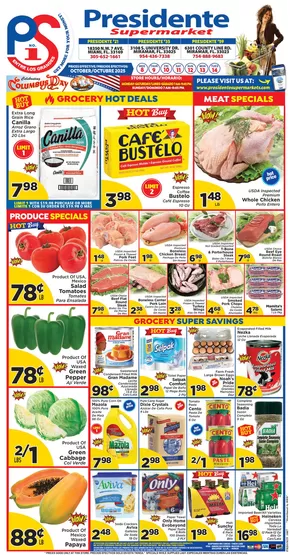 Presidente catalogue | Attractive special offers for everyone | 2025-10-09T00:00:00.000Z - 2025-10-23T00:00:00.000Z