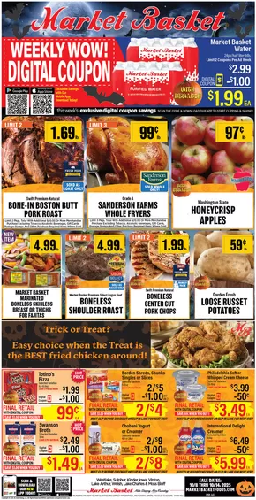 Market Basket catalogue in Lake Charles LA | Great offer for bargain hunters | 2025-10-09T00:00:00.000Z - 2025-10-23T00:00:00.000Z