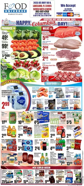 Food Universe catalogue | Food Universe weekly ad Next Week | 2025-10-09T00:00:00.000Z - 2025-10-23T00:00:00.000Z