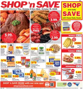 Shop 'n Save catalogue in Beaver PA | New offers to discover | 2025-10-09T00:00:00.000Z - 2025-10-23T00:00:00.000Z