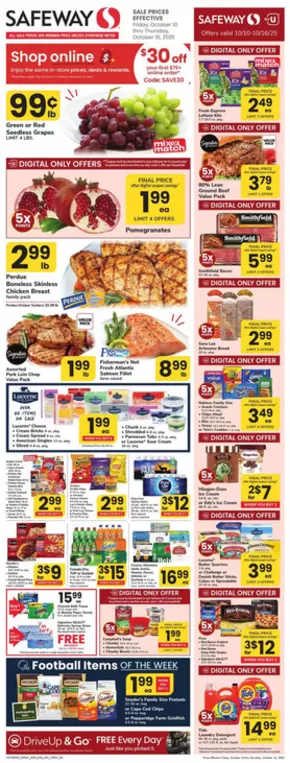Safeway catalogue in Angier NC | Great offer for all customers | 2025-10-10T00:00:00.000Z - 2025-10-16T00:00:00.000Z