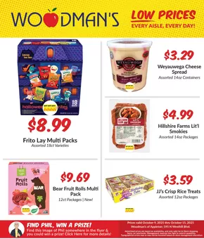 Woodman's catalogue in Angier NC | Special offers for you | 2025-10-09T00:00:00.000Z - 2025-10-23T00:00:00.000Z