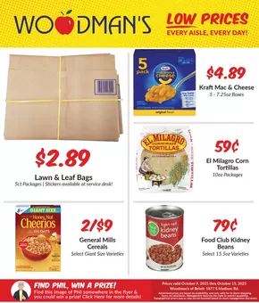 Woodman's catalogue in Angier NC | Discounts and promotions | 2025-10-09T00:00:00.000Z - 2025-10-23T00:00:00.000Z