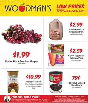 Woodman's catalogue | Current bargains and offers | 2025-10-09T00:00:00.000Z - 2025-10-23T00:00:00.000Z
