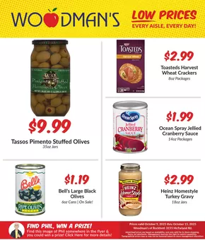 Woodman's catalogue | Our best deals for you | 2025-10-09T00:00:00.000Z - 2025-10-23T00:00:00.000Z