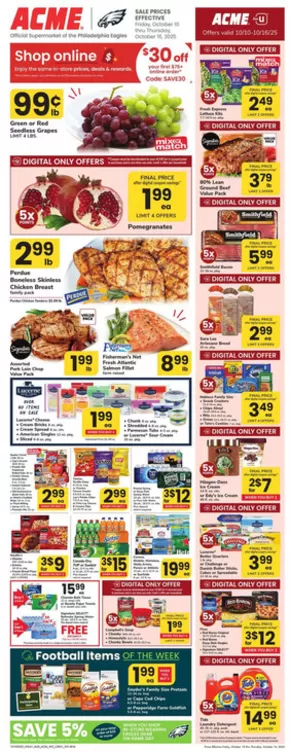 ACME catalogue in Philadelphia PA | Weekly Ad | 2025-10-10T00:00:00.000Z - 2025-10-16T00:00:00.000Z