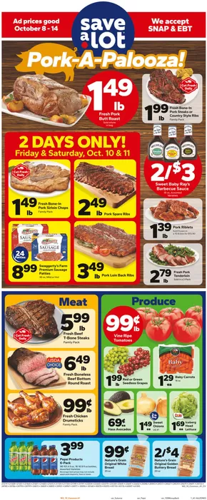 Save a Lot catalogue in Trenton NJ | Top offers for smart savers | 2025-10-08T00:00:00.000Z - 2025-10-14T00:00:00.000Z