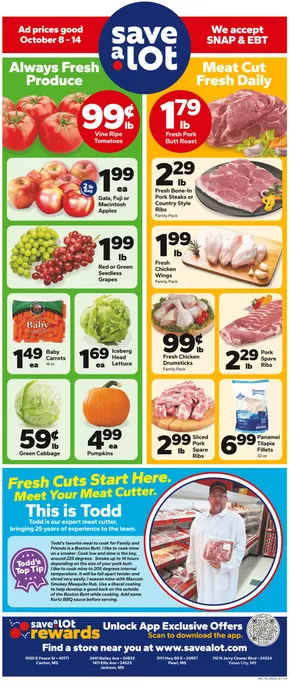 Save a Lot catalogue in Lambertville MI | Top offers for all bargain hunters | 2025-10-08T00:00:00.000Z - 2025-10-14T00:00:00.000Z