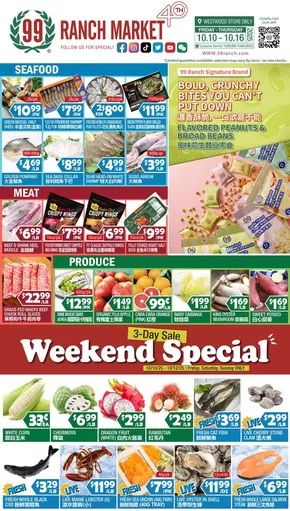 99 Ranch catalogue | 99 ranch Weekend Specials / Perishables | 2025-10-10T00:00:00.000Z - 2025-10-24T00:00:00.000Z