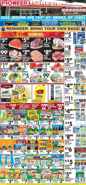 Pioneer Supermarkets catalogue | Top offers for all bargain hunters | 2025-10-10T00:00:00.000Z - 2025-10-16T00:00:00.000Z