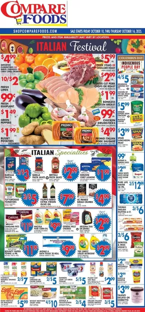 Compare Foods catalogue | Compare Foods weekly ad | 2025-10-10T00:00:00.000Z - 2025-10-24T00:00:00.000Z