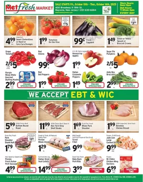 Met Foodmarkets catalogue in New York | Met Foodmarkets weekly ad | 2025-10-10T00:00:00.000Z - 2025-10-16T00:00:00.000Z