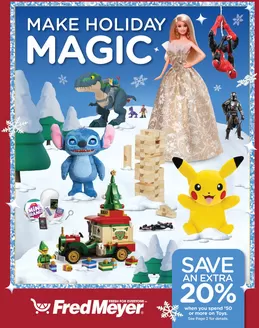 Fred Meyer catalogue in Puyallup WA | Toy Wish Book | 2025-10-01T00:00:00.000Z - 2025-12-24T00:00:00.000Z