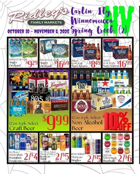 Ridley's Family Markets catalogue in Bellevue WI | Offers for bargain hunters | 2025-10-10T00:00:00.000Z - 2025-11-06T00:00:00.000Z