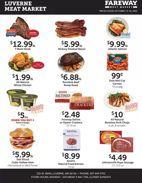 Fareway catalogue in Luverne MN | Exclusive deals and bargains | 2025-10-12T00:00:00.000Z - 2025-10-26T00:00:00.000Z