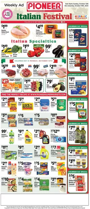 Pioneer Supermarkets catalogue | Special offers for you | 2025-10-12T00:00:00.000Z - 2025-10-18T00:00:00.000Z