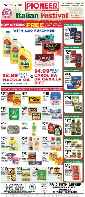 Pioneer Supermarkets catalogue | Offers for bargain hunters | 2025-10-12T00:00:00.000Z - 2025-10-18T00:00:00.000Z