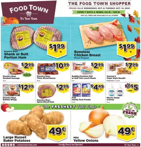 Food Town Instore Ad