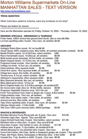 Morton Williams catalogue | Save now with our deals | 2025-10-12T00:00:00.000Z - 2025-10-26T00:00:00.000Z