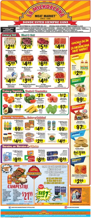 La Michoacana catalogue in Garland TX | Exclusive deals and bargains | 2025-10-12T00:00:00.000Z - 2025-10-26T00:00:00.000Z