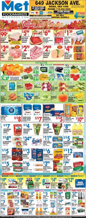 Met Foodmarkets catalogue in New York | Top offers for all bargain hunters | 2025-10-12T00:00:00.000Z - 2025-10-18T00:00:00.000Z