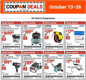 Harbor Freight Tools catalogue in Fontana CA | Harbor Freight Tools weekly ad | 2025-10-13T00:00:00.000Z - 2025-10-27T00:00:00.000Z