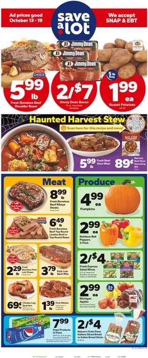Save a Lot catalogue in Harrisburg PA | Exclusive bargains | 2025-10-13T00:00:00.000Z - 2025-10-19T00:00:00.000Z