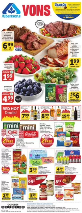 Vons catalogue in Westminster CA | Weekly Ad - SoCal | 2025-10-15T00:00:00.000Z - 2025-10-21T00:00:00.000Z