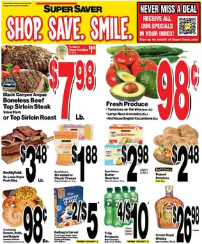 Super Saver catalogue in Council Bluffs IA | Top deals for all customers | 2025-10-15T00:00:00.000Z - 2025-10-21T00:00:00.000Z