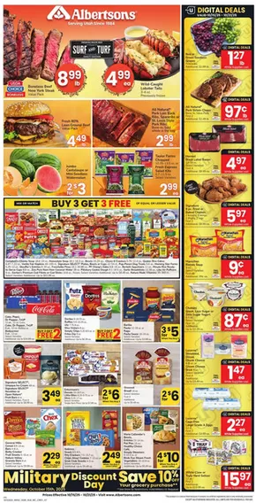 Albertsons catalogue | Great offer for all customers | 2025-10-15T00:00:00.000Z - 2025-10-21T00:00:00.000Z